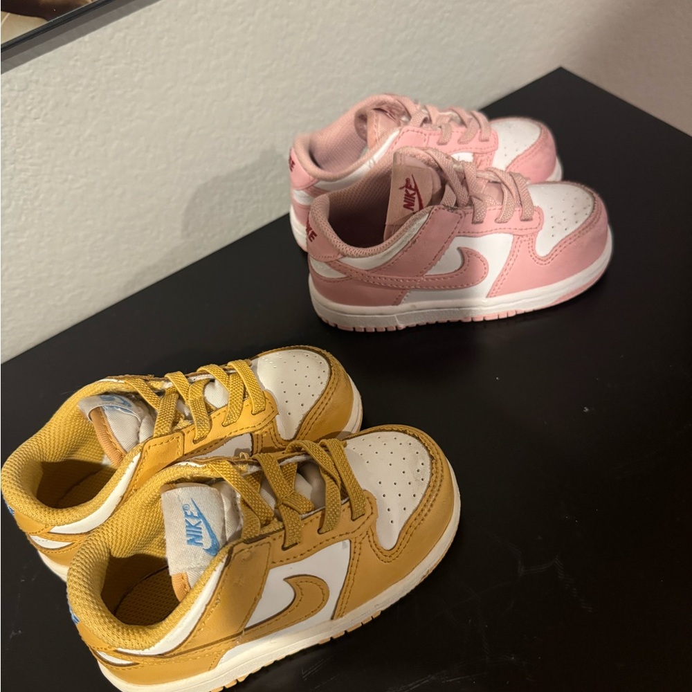 Nike Kids' Low-Top Sneakers — Only Yellow